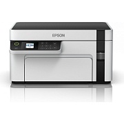 МФУ EPSON M2120 /стр.ч-б/A4/СНПЧ/USB+RJ-45 [Картриджи C13T01L14A/C13T03P14A] Черный/Белый