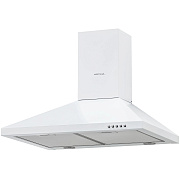 Вытяжка каминная KRONA BRIEF 600 WHITE PB (910 м³/ч / 125 Вт / LED лампа 2x3 Вт / ширина - 60 см / белый / металл)