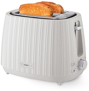 Тостер Brayer BR2104WH (930 Вт/ тостов - 2/ подогрев, размораживание, поддон для крошек/ пластик/ белый)