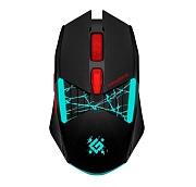 Беспроводная игровая мышь Defender Horrodine GM-237,3200 dpi, 2.4, черный 