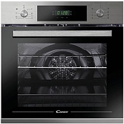 Духовой шкаф Candy FCT625XL/1 (TIMELESS / 70 л / до 250°C / Нерж.сталь / Aquactiva / Гриль / Металлические направляющие / A)