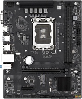 Материнская плата MAXSUN MS-Challenger B760M-F /LGA 1700, Intel B760, 2xDDR4, 1xM2, 3xSATA, HDMI+VGA, Micro-ATX/ (батарея CR2032 не установлена)