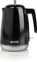 Чайник Gorenje K15RLBK (2200Вт / 1,7л / металл/пластик / черный) Чёрный