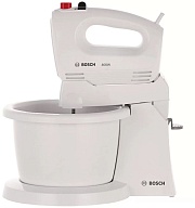 Миксер стационарный Bosch MFQ2600W (375Вт/  скоростей 4/ корпус пластик/ насадок 4/ турборежим/ белый)
