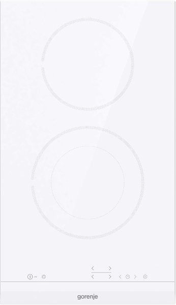 Поверхность электрическая Gorenje ECT322WCSC (Essential / белый / 2 конфорки / стеклокерамика / STOP&GO)