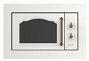 Микроволновая печь встраиваемая Gorenje BM235CLI (Classico / Бежевый / 23 л / Ширина - 59,2 см / 800 Вт / гриль 110 Вт / EasyClean) Бежевый