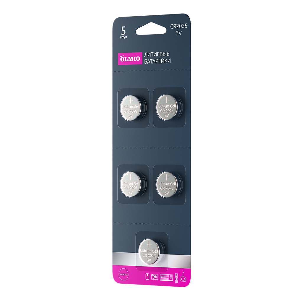 Батарейка BL5 Olmio CR2025 BL-5-0