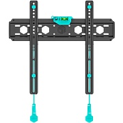 Кронштейн для ТВ ONKRON FM5 чёрный, фиксированный, для 32"-65", нагрузка до 68 кг, расстояние до стены 29 мм Чёрный