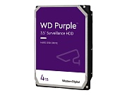 Жесткий диск  4000Gb WD 256Mb SATA WD43PURZ  Purple  для систем наблюдения  