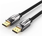 Кабель Displayport - Displayport Vention v1.4 8K - 60Hz/ 4K - 124Hz, вилка-вилка, длина - 1 метр