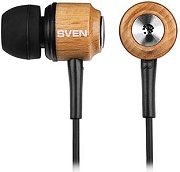 Проводные наушники SVEN SEB 12 WD, (кабель 1.2 м), Коричневые