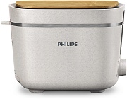 Тостер Philips HD2640/10 (830 Вт/ тостов - 2/ подогрев, размораживание, решетка для подогрева булочек, поддон для крошек/ белый) 