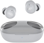 Беспроводные TWS наушники QCY-T17S, (Bluetooth 5.2, AAC, SBC, aptX), Серые
