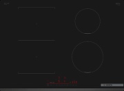 Поверхность индукционная Bosch PVS731HB1E (Serie6 / Чёрное стекло / 70см /  конфорки (2,0/1,6/2,5/2,5кВт) / Combi zone / HomeConnect / 6,9кВт) Чёрный