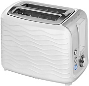 Тостер Polaris PET 0922 (900 Вт/ тостов - 2/ подогрев, размораживание, решетка для подогрева булочек, поддон для крошек/ пластик/ белый)