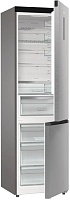 Холодильник Gorenje NRB620E61X4WFE (Объем - 442 л / Высота - 203см / A+ / Серый / MultiFlow 360° / Total NoFrost)