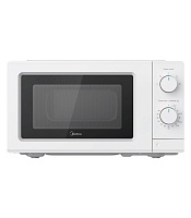 Микроволновая печь Midea MD-MP012MK-WH (19 л, 700 Вт, переключатели поворотный механизм, белый) Белый