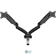 Крепление для двух мониторов GEMBIRD MA-DA2-01 VESA 75x75/100x100 