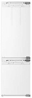 Холодильник встраиваемый Haier BCFT528AWRU (Объем - 228 л / Высота - 177,2 см / Жесткое крепление фасада / А / Белый / Total No Frost) Белый