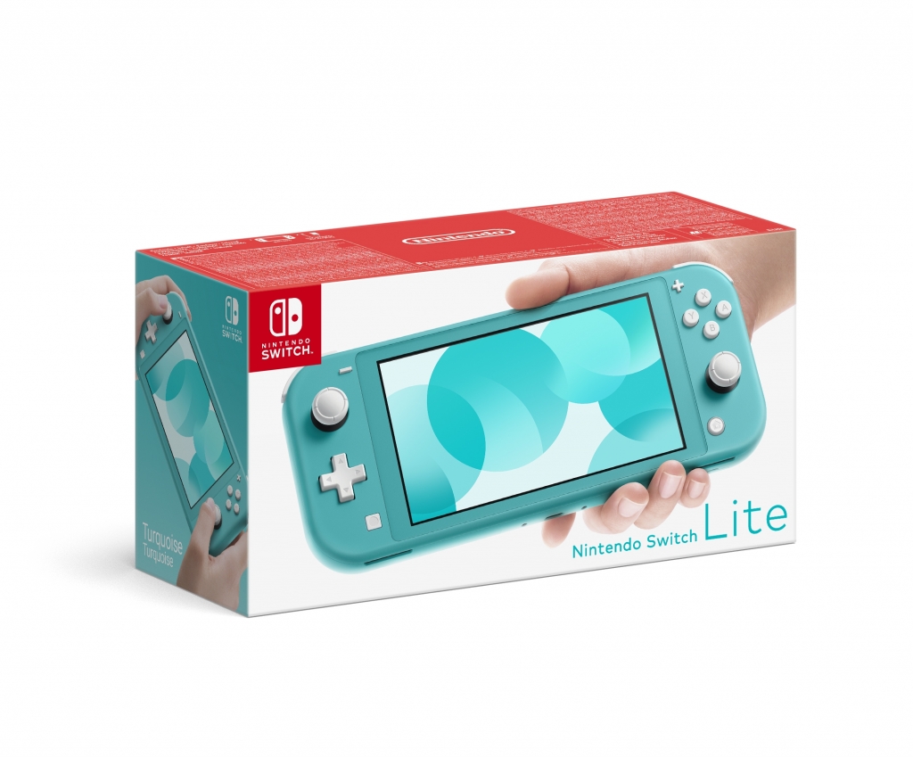 Игровая приставка Nintendo Switch Lite (бирюзовый)