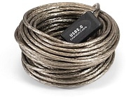 Удлинитель USB 2.0  ExeGate EX-UAE-AMAF-15.0, активный, 15м