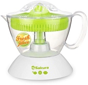 Соковыжималка Sakura SA-6509GR (40 Вт/ для цитрусовых/ скоростей - 1/ 800 мл/ корпус - пластик)