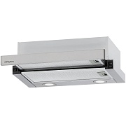 Вытяжка телескопическая KRONA KAMILLA T 500 INOX (500 м³/ч / 80 Вт / LED освещение 2x1,5 Вт / ширина - 49,7 см / нерж. сталь / металл)