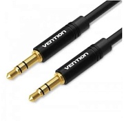 Кабель аудио Vention (3.5mm Jack M - 3.5mm Jack M), длина 1 м. черный