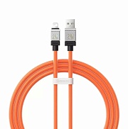 Кабель Baseus CoolPlay Series Lightning - USB Type A, 1м, оранжевый