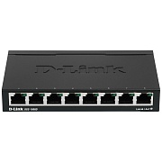 Коммутатор D-Link DGS-1008D/R1A, 8x 1000BASE-T, неуправляемый L2