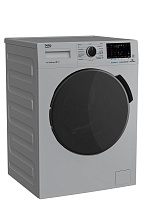 Стиральная машина Beko WSPE7H616S (49см / 7,5кг / 1200об / пар SteamCure™ / HomeWhiz®(Bluetooth) / Инверторный мотор ProSmart™ / Серебристый / A+++) Серебристый