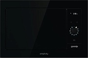 Микроволновая печь встраиваемая Gorenje BM235G1SYB (Simplicity / Черный / 23 литров / ширина - 59,5 см / 900 Вт / Гриль 1200 Вт / AquaClean)