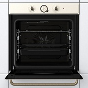 Духовой шкаф Gorenje BO6735CLI (Classico / 77 л / до 300 °C / Бежевый, металл / AquaClean / PerfectGrill / телескопические направляющие (x2) / А)