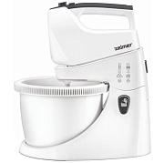 Миксер стационарный Zelmer ZHM2559 (550Вт/ скоростей 5/ корпус пластик/ насадок 2/ белый) 