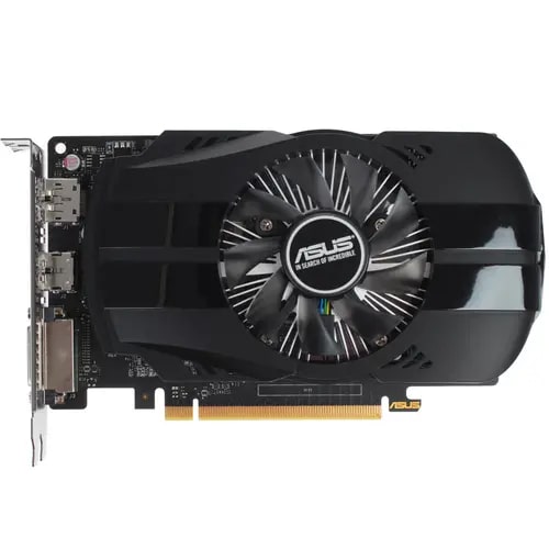 Видеокарта ASUS GeForce GTX 1050 Ti Phoenix  4GB GDDR5 (PH-GTX1050TI-4G) 1290(1392)/7008MHz, DP, HDMI, DVI-D