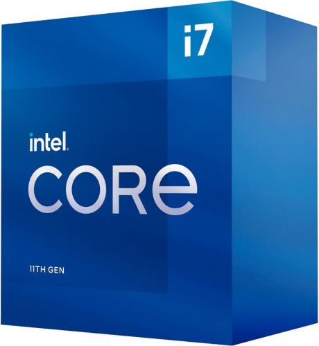 Процессор Intel Core i7-11700F Box Comet Lake-S 2,5 (4.9) ГГц / 8core / без видеоядра / 16Мб / 65 Вт s.1200 BX8070811700F