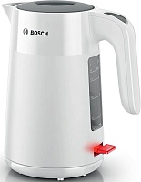 Чайник Bosch TWK2M161 (2400 Вт / 1,7 л / пластик / белый) Белый