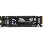 SSD M.2 накопитель 1 ТБ Samsung 990 EVO Plus NVMe PCI-E 5.0 x2, TLC, R7150/W6300 МБ/с, 2280, 600 TBW (MZ-V9S1T0BW) 