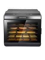 Сушилка для овощей и фруктов Redmond FD1105 (500 Вт, 35-70°C, 6 секций, регулировка температуры, дисплей, таймер) Графит