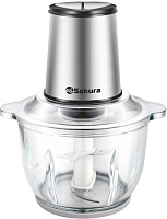 Измельчитель Sakura SA-6245BS (600 Вт/ 2000 мл/ чаша стекло)