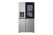 Холодильник Side by Side LG GSGV80PYLL (Объем - 635 л / Высота - 179см / A++ / Серебро / No Frost / InstaView / диспенсер / Wi-Fi)  Серебристый Холодильник Side by Side LG GSGV80PYLL (Объем - 635 л / Высота - 179см / A++ / Серебро / No Frost / InstaView / диспенсер / Wi-Fi) Серебристый