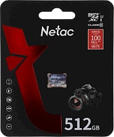 Память micro Secure Digital Card 512Gb Netac Ultra / без адаптера SD /NT02P500ULT-512G-S/