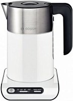 Чайник Bosch TWK8611P (2400Вт / 1,5л / металл / белый / контроль температуры) Белый