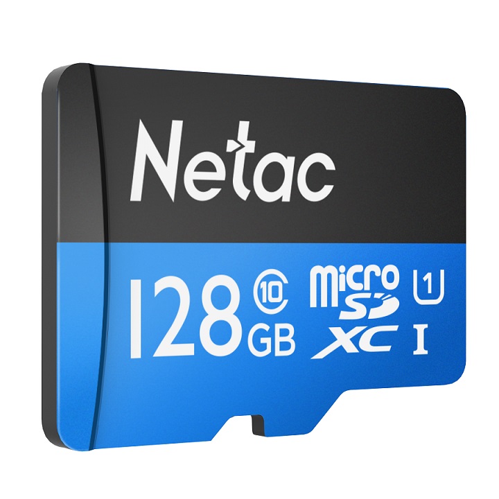 Память micro Secure Digital Card 128Gb class10 Netac / c адаптером SD [NT02P500STN-128G-R]