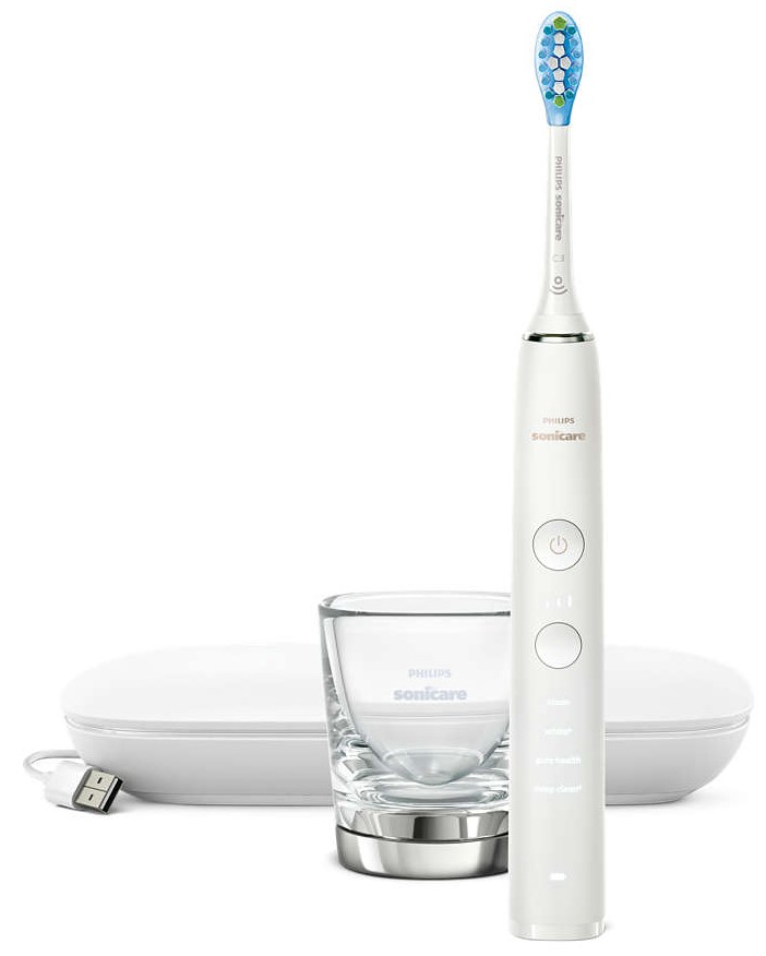 Зубная щетка звуковая электрическая Philips Sonicare DiamondClean 9000 HX9911/27