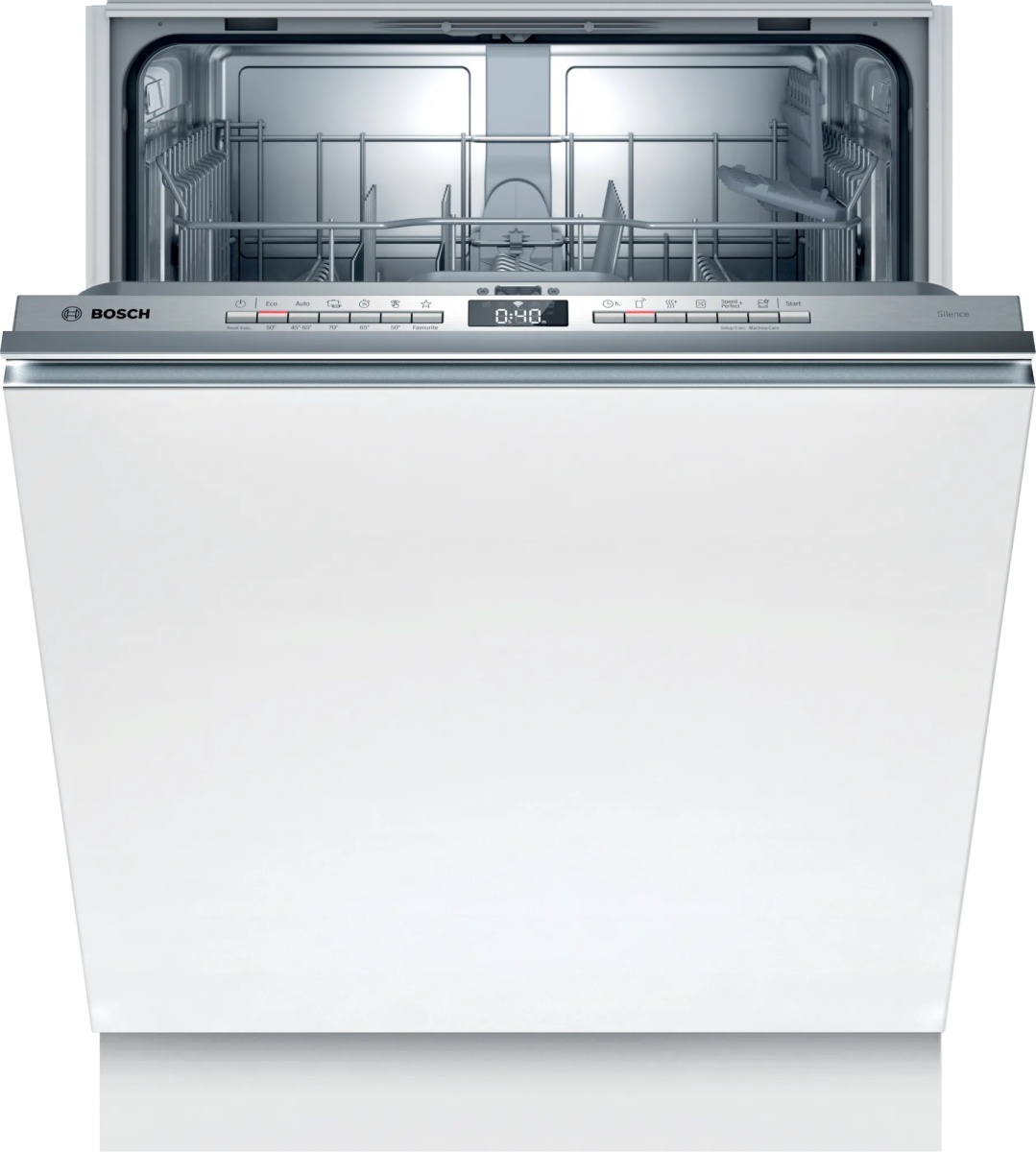 Машина посудомоечная встраиваемая 60 см Bosch SMV4HTX31E (Serie4 / 12 комплектов / 2 полки / расход воды - 9,5 л / InfoLight / Home Connect / А+)