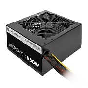 Блок питания Thermaltake ATX  550W Litepower APFC,(24+2x4+2х6/8пин) 120mm fan, RTL PS-LTP-0550NPCNEU-2 