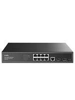 Коммутатор Cudy GS2008S2 (L2) 8x1 Гб/с управляемый + 2 SFP 1 Gb/s