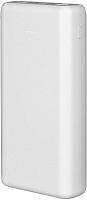 Портативная батарея TFN Solid 30 PD (22,5W PD/ Quick Charge) 30000мАч, белая