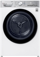 Сушильная машина с тепловым насосом LG RH90V9AV2QR (69см / 9кг / Конденсационная / A+++ / Allergy Care / Eco Hybrid / DUAL Inverter Heat Pump™ /Wi-Fi)